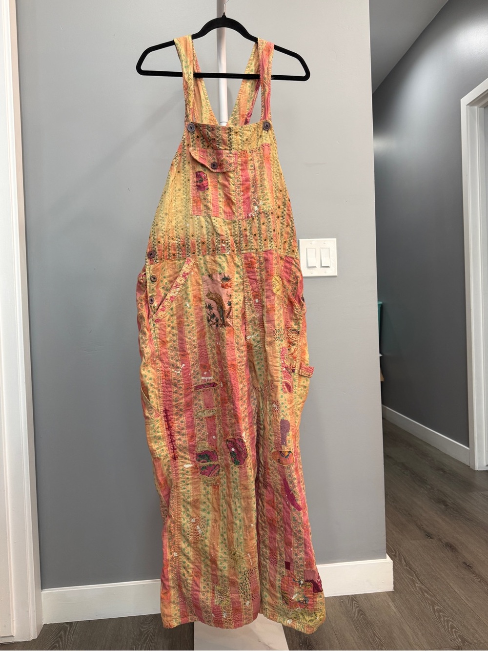 Magnolia Pearl Sunfaded Love Overalls One Size - Picture 2 of 4